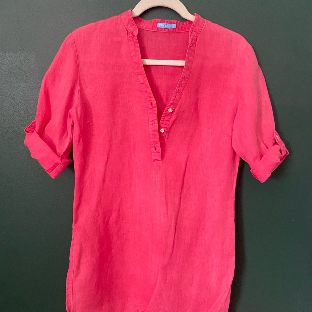 Linen J McLaughlin tunic size small